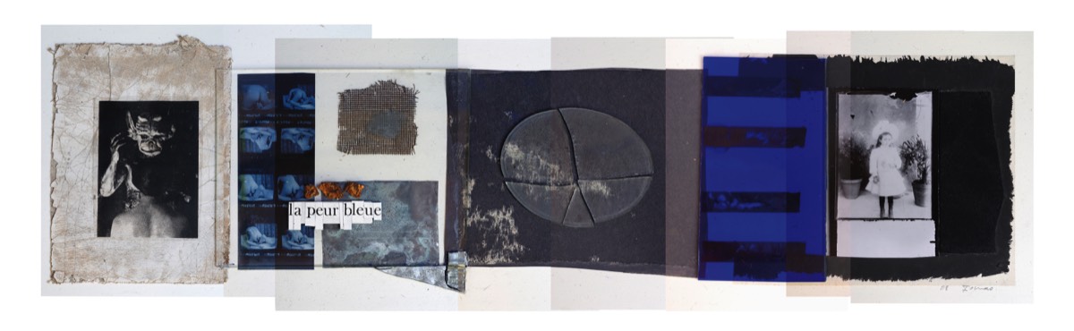 La peur bleue, 2008 - 26 x 91 cm