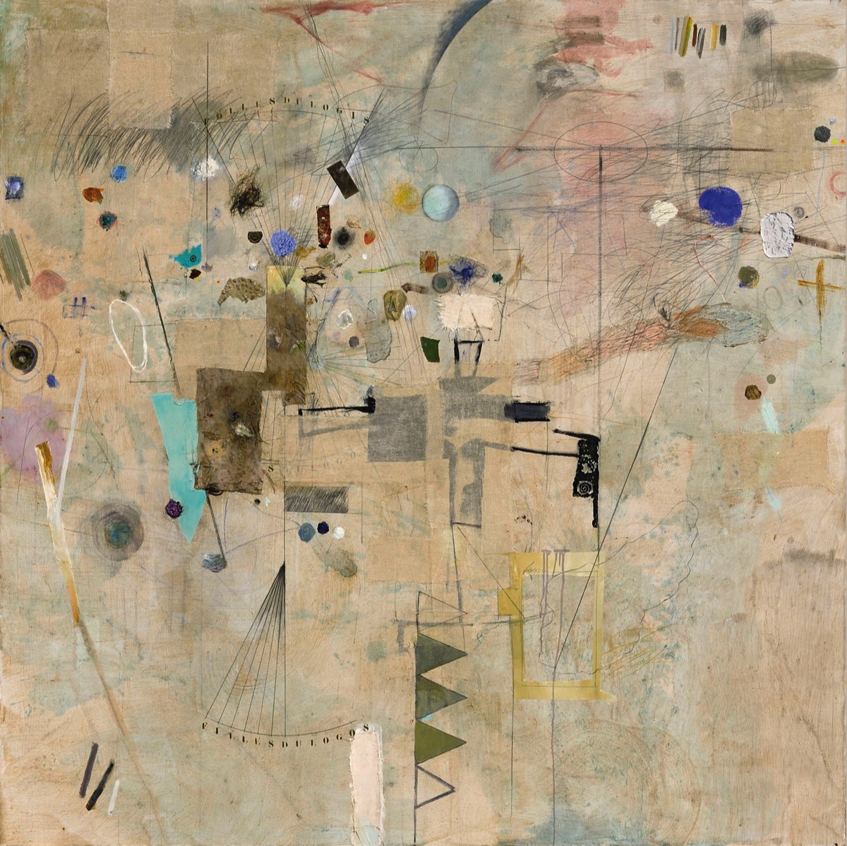 Fille du logos, 2007 - 200 x 200 cm