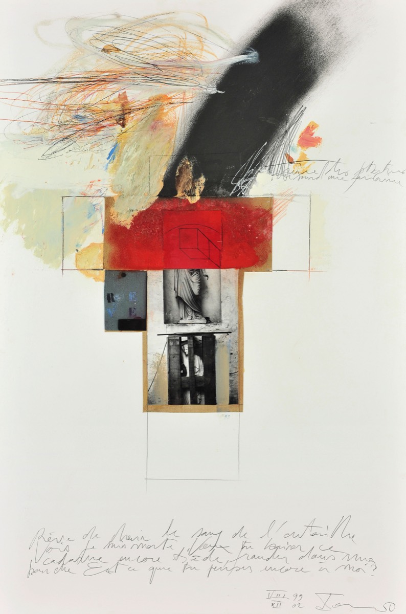 Sang de marbre, 2002 - 104 x 70 cm
